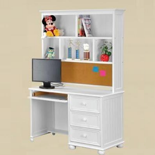 Item # 039HC Large Hutch with Cork Board in White