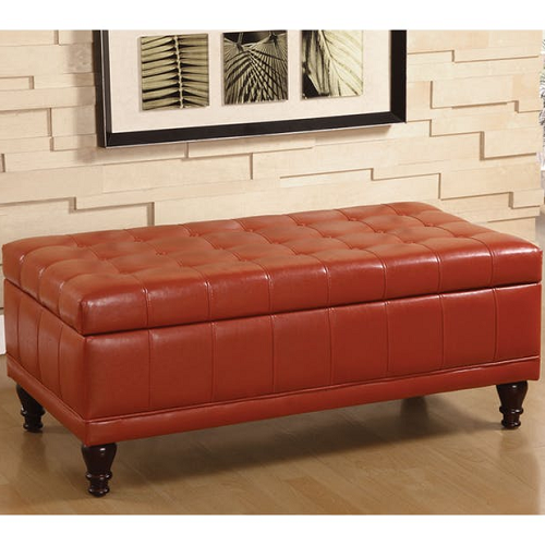 Item # 085SB Upholstered Storage Ottoman 