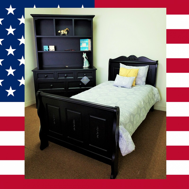Item # US0020 Sleigh bed