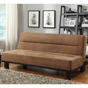 Item # 003FN Sofa Bed - Finish: Brown Microfiber<br><br>Available in Grey Microfiber<br><br>Dimensions:<br><br>Sofa: 70.5 x 33.5 x 30.5H<br><br>Bed: 70.5 x 42.25 x 15.5H