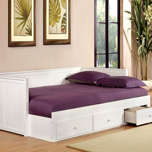 Item # A0026WD - Finish: White<br><br>Materials: Solid Wood<br><br>Available in Black<br><br>Dimensions: 79 3/4