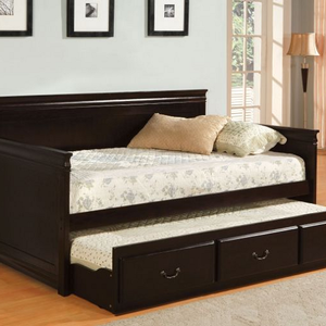 Item # A0090WD - <b>Twin Trundle Included</b><br><br>English Style<br><Br>Sold Wood<Br><br>Platform Bed<br><br>Slat Kit Included<br><br>