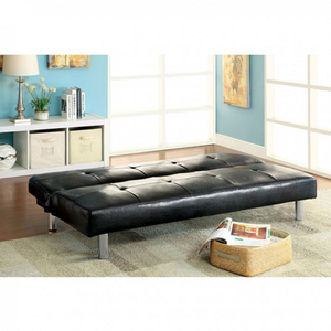 Item # 093FN Leatherette Futon Bed