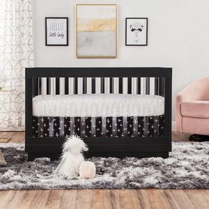 Item # 227CRB - Finish: Black with Black Base and Acrylic Slats<br><br>Available in White with White Base and Acrylic Slats<br><br>Dimensions: 53.50 L x 30.00 W x 34.50 H<br><br>Assembled Weight: 80.00lbs