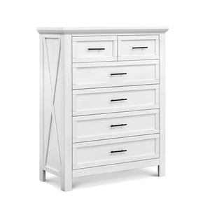 DR Tall 011 - Finish: Linen White<br><br>Available in Driftwood<br><br>Dimensions: 38 L x 18.50 W x 52 H