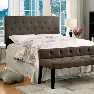 Item # 203HB Upholstered Headboard in Twin - Finish: Gray Fabric<br><br>Available in Queen/Full Compatibility<br><br>Dimensions: 42 1/4