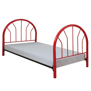 Item # 266HB Red Metal Headboard & Footboard - Finish: Red<br><br>Available in Black, White & Blue<br><br>Dimensions: 42