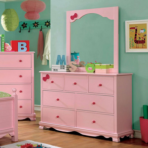 Item # 302DR 6 Drawer Dresser - Finish: Pink<br><br>Dimensions: 48