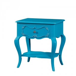 Item # A0379NS - Finish: Turquoise<br><br>Available in Pearl White, Gray & Magenta Finishes<br><br>Dimensions: 27W x 17D x 26H