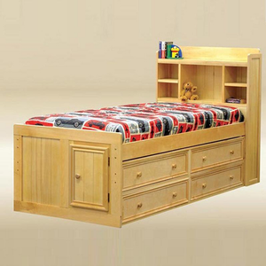 Item # A0036ST - Finish: Birch<br>Dimensions: 86 W x 40 D x 53 H<br>*Underneath Storage Sold Separately*