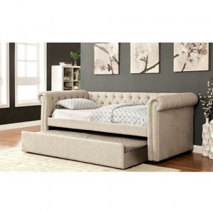 Item # A0015WD - Transitional Style<br><br>Button Tufted<Br><Br>Nailhead Trim<br><br>Curved Arms<br><Br>Solid Wood Framework Wrapped Tightly W/ Warm Linen Fabric<br><br>