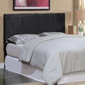 Item # 235HB Leatherette Headboard - Available in Twin & Queen Headboard (Full Size Compatible) Leatherette w/ Acrylic Buttons<br><br>Wall Mountable<br><br>