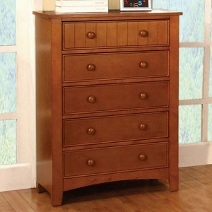 Item # 035CH 5 Drawer Oak Chest - 5 Drawer Oak Chest<br><br>Extra Strength English Dovetails<br><Br>Durable Center Metal Glides<br><br>