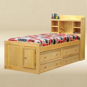 Item # A0030CPT - Finish: Birch<br>Dimensions: 86W x 40D x 53H<br>*Underneath Storage Sold Separately*