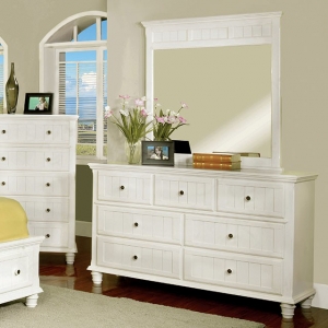 Item # 100DR Dresser - This updated cottage design dresser comes with full extension ball bearing drawers<br><br>