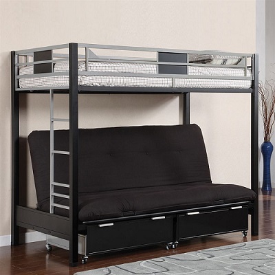 Bunk Beds Twin over Futon