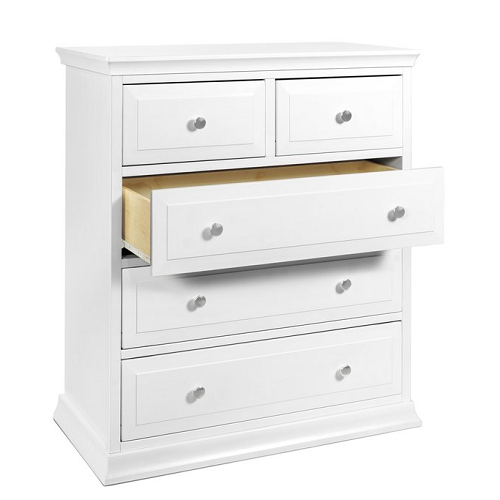 Item # 037CH 5 Drawer Chest in White