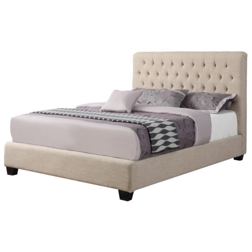 Item # 009Q Upholstered Queen Bed