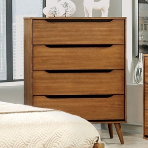 Item # 006CH Modern Style Chest in Oak - Finish: Oak<br><br>Available in White, Black or Oak Finish<br><br>Dimensions: 34