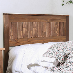 Item # 008HB Wood Headboard - Finish: Mahogany<br><br>Style: Rustic<br><br>Available in Full, Queen & E. King Size<br><br>Dimensions: 42