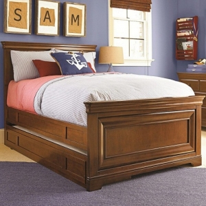 Item # 009FB Full Panel Bed - Headboard can be used separately<br><br>Built-in reading light<br><Br>