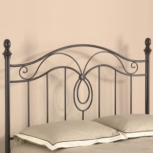 Item # 220HB Queen Iron Headboard - Metal headboard finished in black<br><br>Fits queen and full size bed frames<br><br>