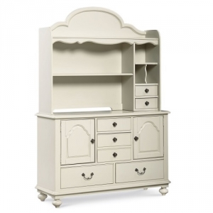 Item # 164HC Hutch - 2 drawers<br><Br>Adjustable/removable shelf<br><Br>4 fixed shelves<br><Br>2 hooks<br><Br>